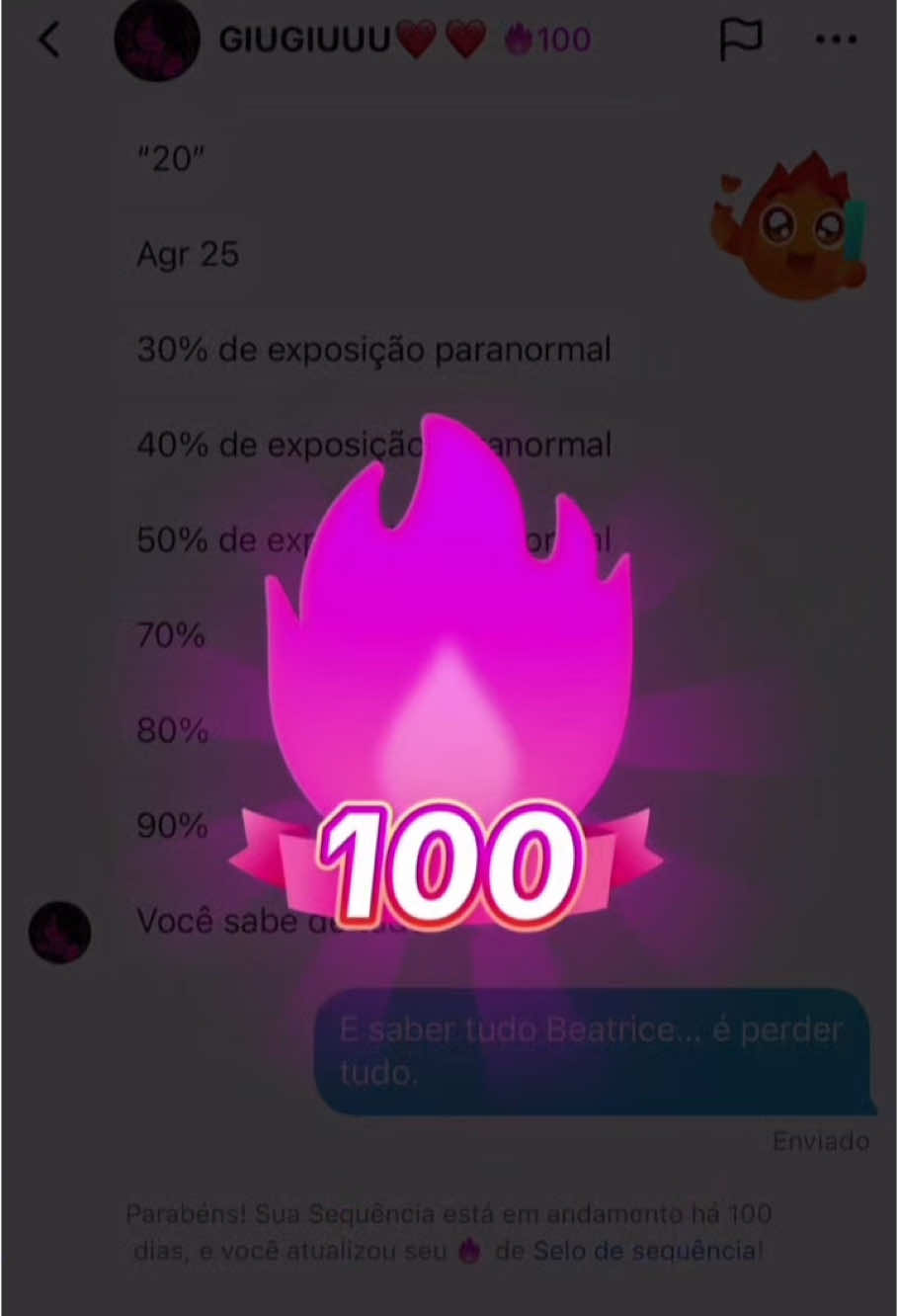 Aiai amei🤧🩷 @⚡️  #ordemparanormal #Foguinho #100 #viral #foryou