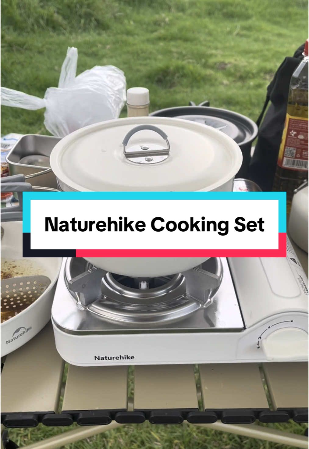 Naturehike Non Stick Ceramic Cooking Pots & Pans.. #naturehike #campinggear #camping #campinglife #cookingset #cookingpot #CookingHacks #campingset #nonstick #ceramic #ceramiccoating #fyp #fypage #fyppppppppppppppppppppppp #fypシ゚ #foryou #foryoupage 