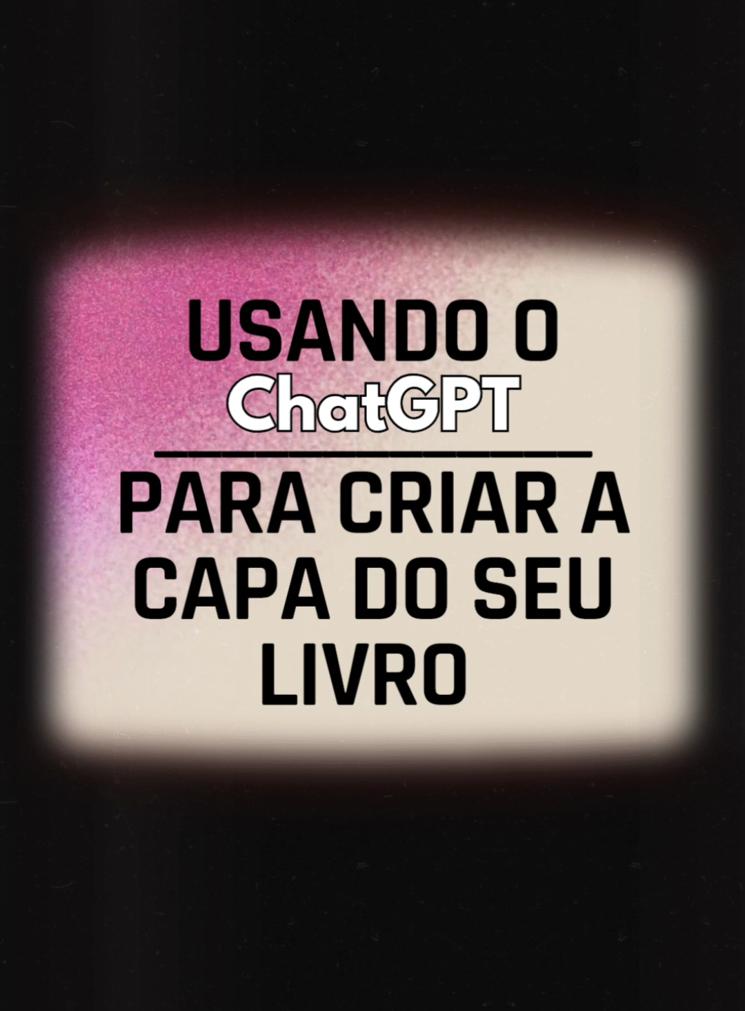 Aprenda de uma forma clara e simples como criar uma capa para o seu livro com o ChatGPT. Lembrando que são para autores independentes que não querem gastar com um ilustrador ou não conseguem transformar a ideia da capa em um arquivo. Mas se você tiver condições agora ou futuramente não descarte a opção de contratar um ilustrador para fazer a capa do seu livro, porque o trabalho deles é sensacional! Isso é apenas uma opção rápida e momentânea.  Não esquece de curtir, salvar e seguir para mais!