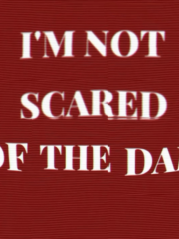 scared of the dark It's my favorite song and the movie too 🗣️>>> #songs #lirycs #skzxwht 