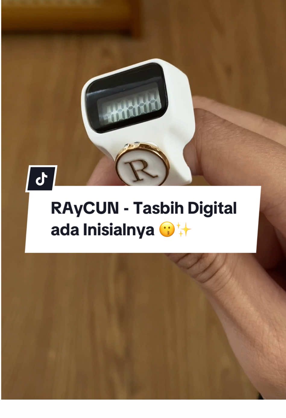 akhirnya wish list sekian lama kebeli juga 🥹🤍 #tasbihdigital #dzikir #tasbihdigitalcantik 