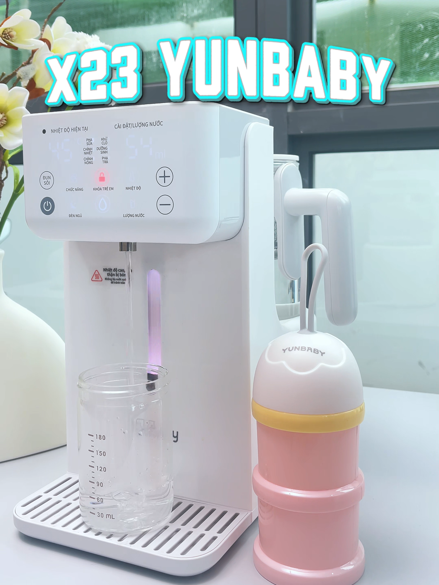 Tậu ngay  em máy đun rót nước pha sữa này để hỗ trợ mẹ bỉm nha -225042101 #yunbaby #yunbabyhanoi #yunbabykids #maydunnuoccamtay #maydunnuoc #maygiunhiet #mayphasua #mayphasuacamtay #mayhamsua #maydunnuocphasua
