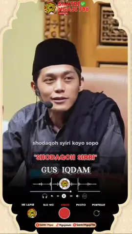 SHODAQOH SIRR ‼️ Gus Iqdam 