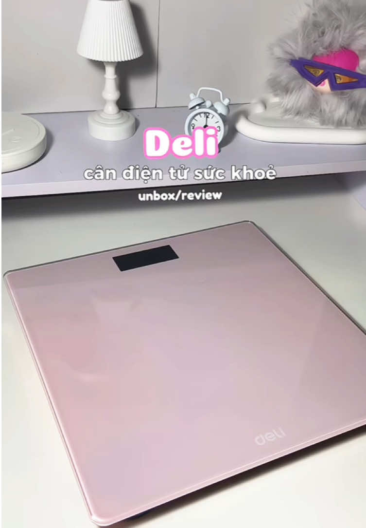 Cân điện tử Deli nhiều màu xinh lắm lun🛒🛍 #candientudeli #candientu #suckhoe #fyp #LearnOnTikTok #xh 