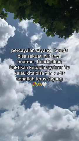 akan bunda buktikan sayang 🥹😘
