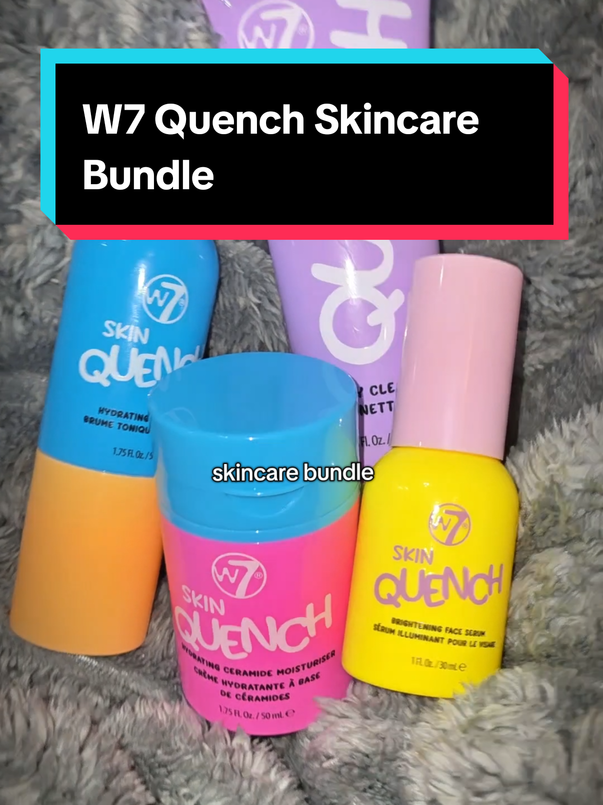 My 12 year old was clamouring for a skincare set & this is the only one I felt comfortable giving her tbh. She doesn't need anything more than this, it's a perfect starter skincare set for young skin ✨️ 👌 #skincareset #skincareforteens #skincareforyoungskin #skincareessentials #w7makeup #tiktokmademebuyit 