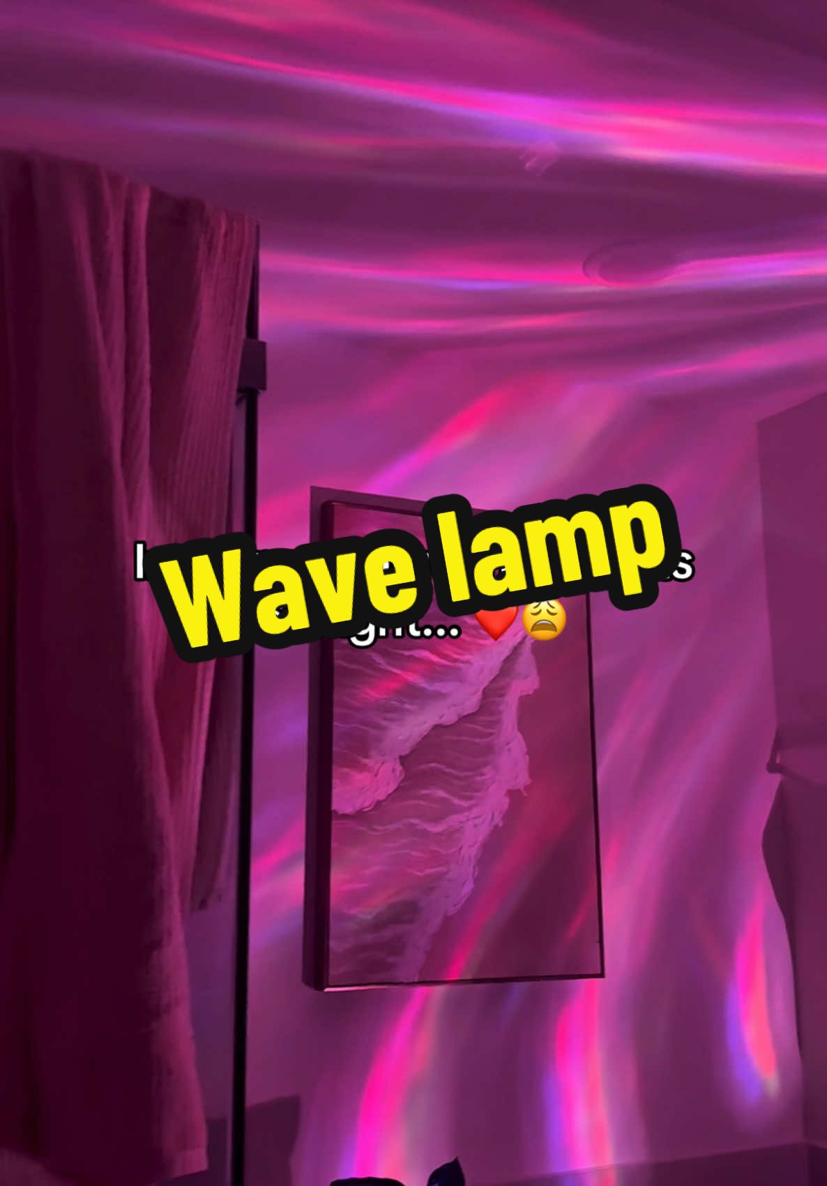 I’m never using the big light again 😭 Free shipping 👀 #ocean #wave #water #moodlighting #aura This beautiful water ripple projector wave lamp is tagged from tiktok shop