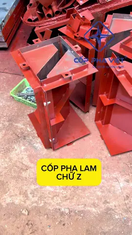 Cốp pha (khuôn) đổ lam chữ Z tại CỐP PHA VIỆT #copphaviet #cốp_pha_việt #khuoncoppha #lamz 