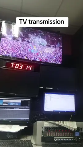 TV control room #cameraman #trendingvideo #kenyatiktok🇰🇪 #tvproduction #akotokevin #fixingthenation #studiosetup #behindthescenes 