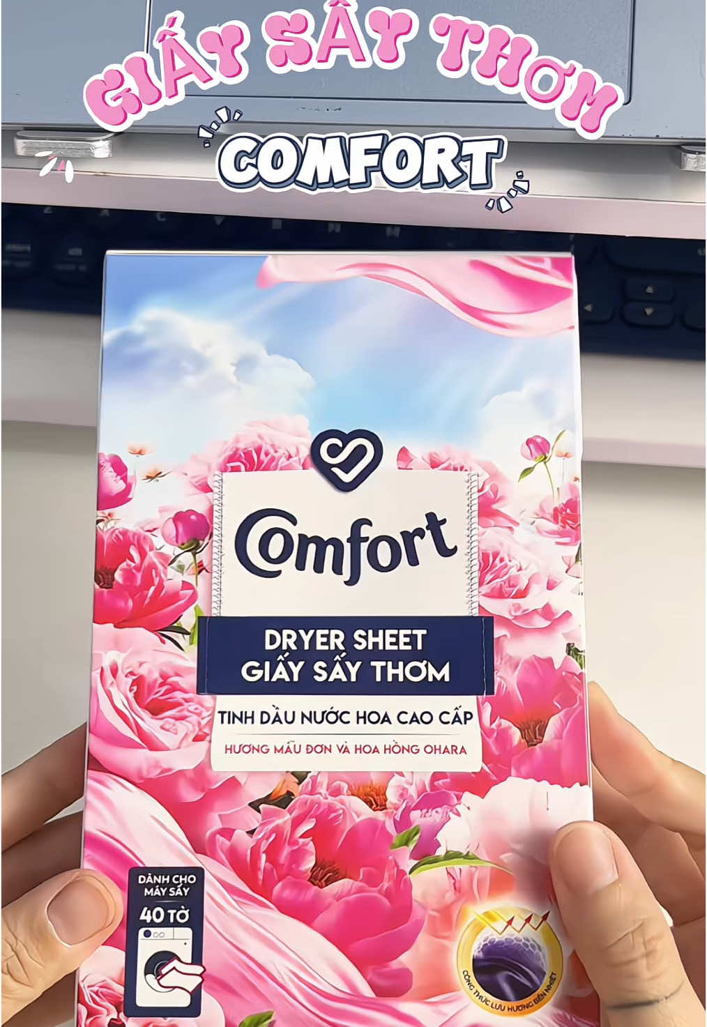Giấy sấy thơm Comfort  #review #viral #xuhuong #comfort #giaysaythomcomfort 
