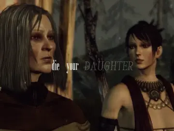 not sure if anyone has done this already but i had this idea #dragonage #dragonageorigins #dragonageinquisition #dragonageedit #morrigan #morrigandragonage most clips are from Frozenkex on youtube 