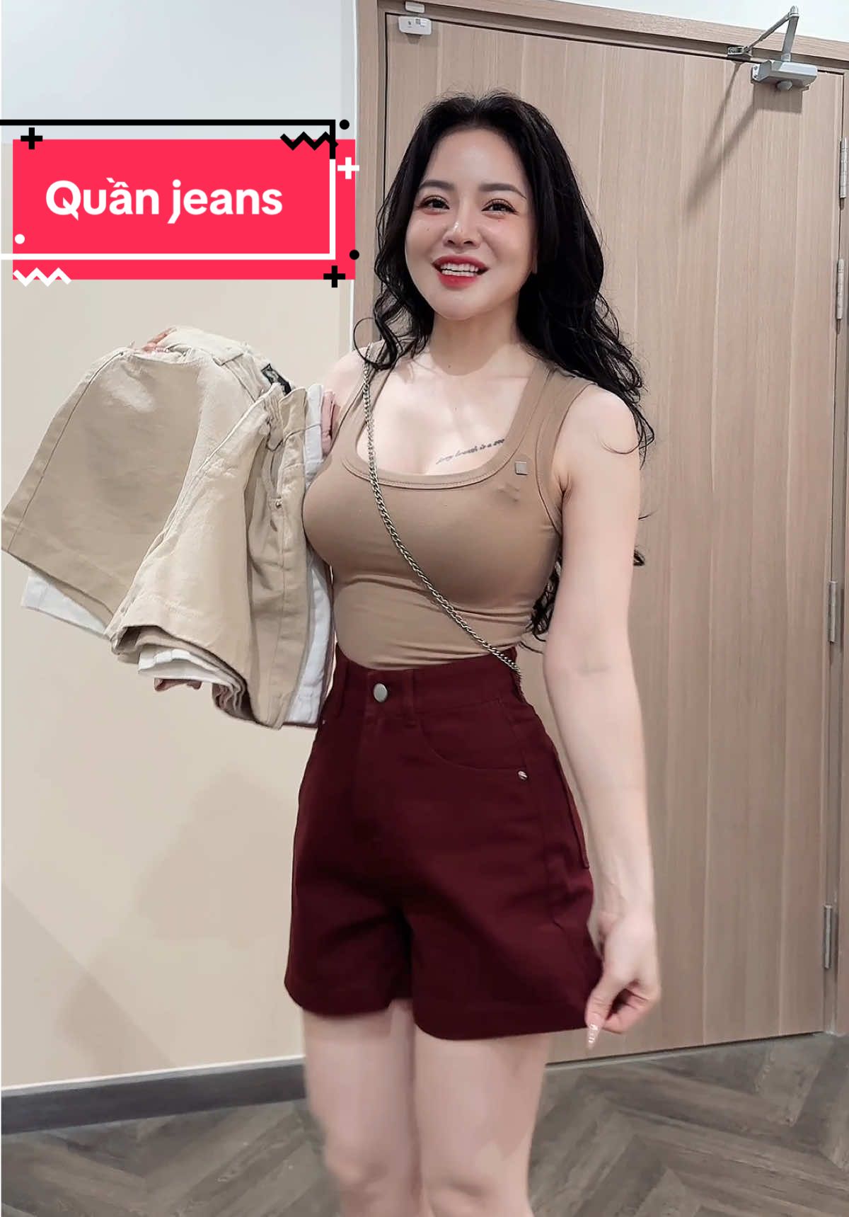 Quần sooc jeans dáng đẹp quá nè #quan #quanjean #quanjeannu #quansooc #quansoocnu #quansooccapcao #hottrend #xuhuong 