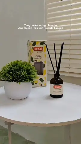 Reed diffuser aroma terapi Jasmine Green Tea #reddiffuser #pengharumruangan #tongji #summerspring 