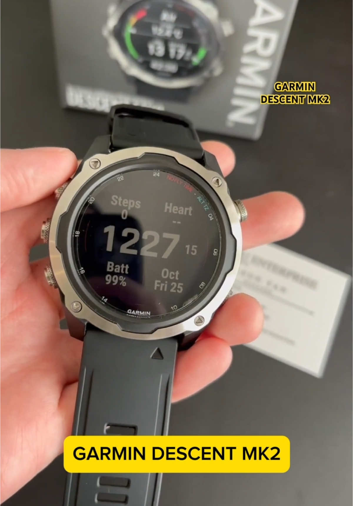 Garmin Descent MK2 Dive GPS Smartwatch. #TikTokShop #TikTokFinds #TrendingProducts #MustHave #TikTokMadeMeBuyIt #ShopNow #ViralFinds #BestDeals #HotDeals #OnlineShopping #TikTokShopFinds #ProductReview #ViralProducts #ForYou #FYP #FYPTrending #FYPViral #ForYouPage
