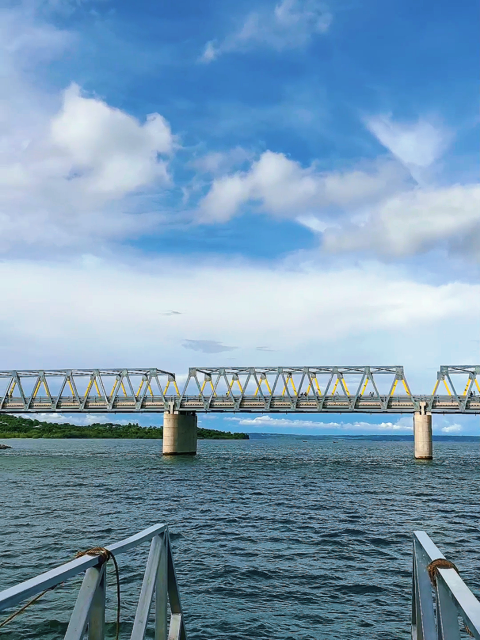 The beautiful Mbita-Rusinga Bridge. #mbitarusinga bridge in Homabay. #takawiriisland #fypシ゚ #fyp 