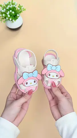 Dép Sandal Hoạt Hình Morio Kuromi #achakids #sandaltapdichobe 
