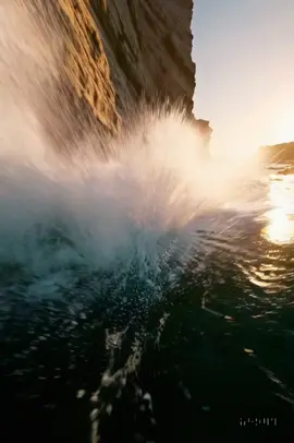 🌊Gliding and Diving🌅 #fpv #fpvdrone #drone #nature #travel #canyon #relax #sunset #ai #sora #openai #fyp  #aiartcommunity #aiart 