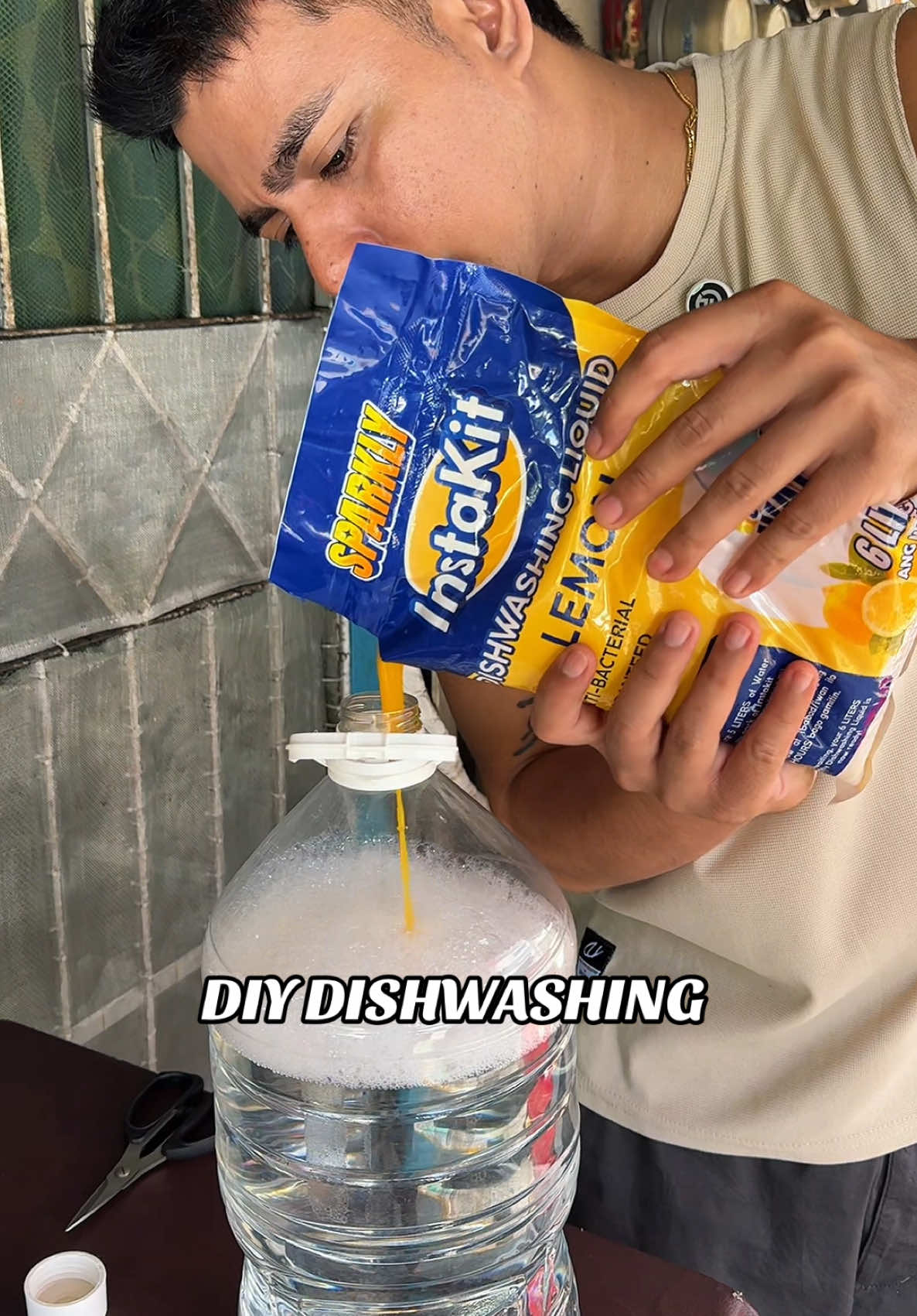 TIPID TLGA PAG DIY #dishwashingliquid #DIY 