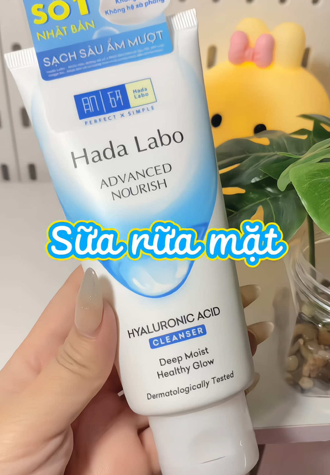 Tui hay dùng em này nè dịu nhẹ😙 #suaruamat #hadalabo 