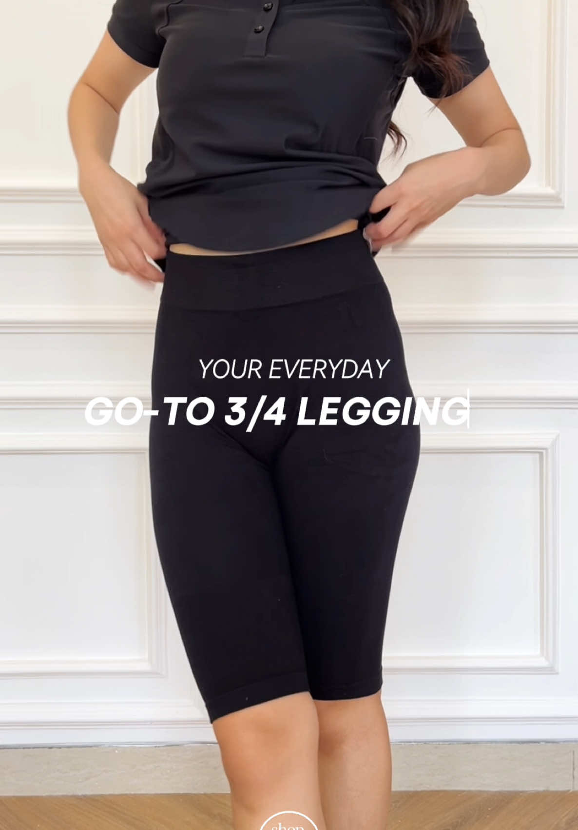 Breathe easy, move freely. Legging biker ini punya panjang pas dan bahan yang super comfy! 💃🏼 #leggingpendek #leggingwanita #leggingmurah #leggingsenam #racuntiktok #racunshopee 