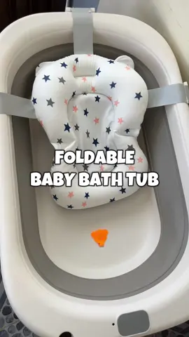 Foldable Bath Tub for your baby. Very useful for bath time and space saver  #babybathub #foldablebathtubforbaby #bathtubforbaby 