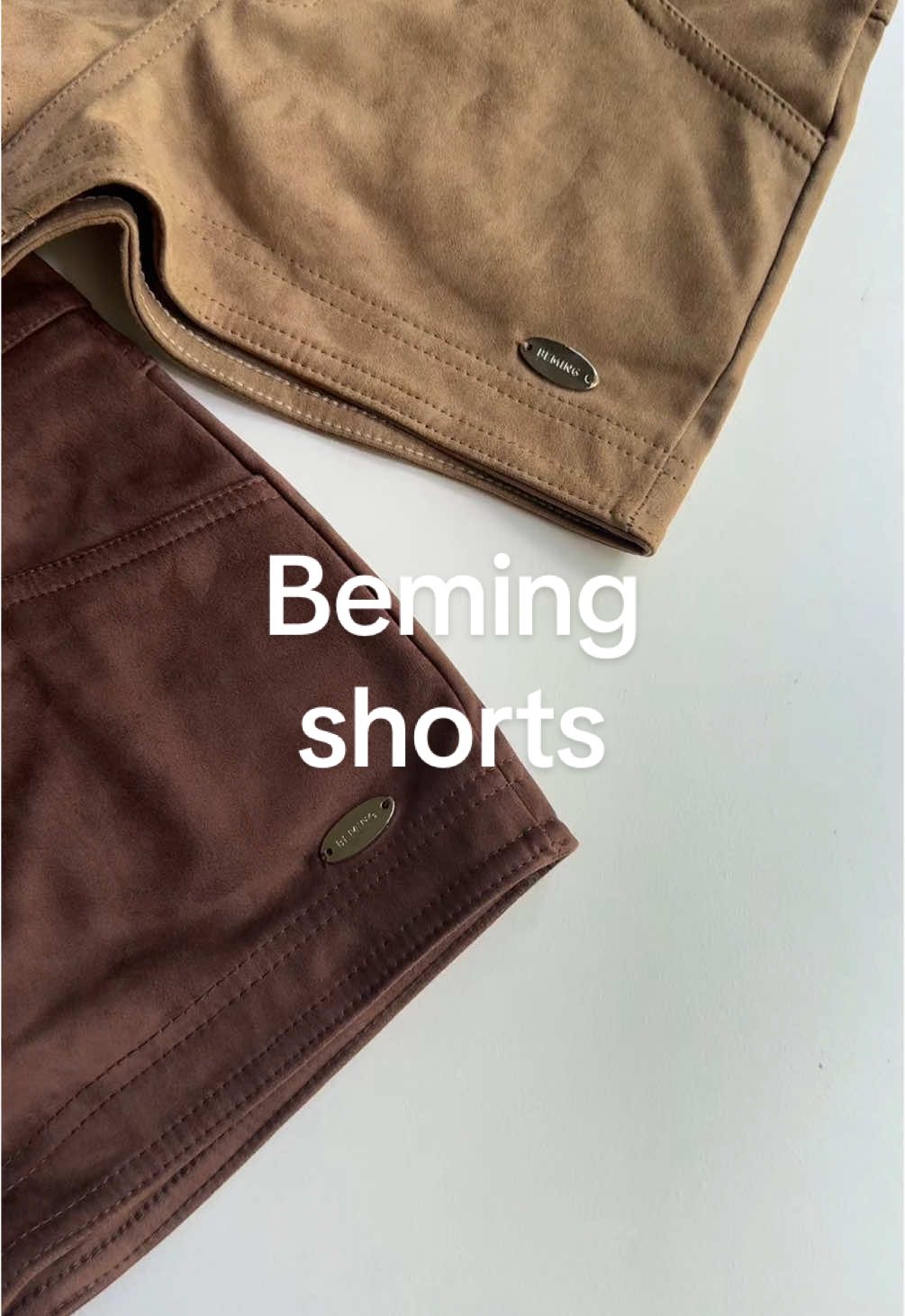 (พร้อมส่ง)Bemingshortsผ้าดีมาก🪽🤎#กางเกงขาสั้น#กางเกงเอวสูง#ขาสั้นเอวสูง#กางเกงผู้หญิง#bemingbkk#beming#บีมิ่ง#OOTD 