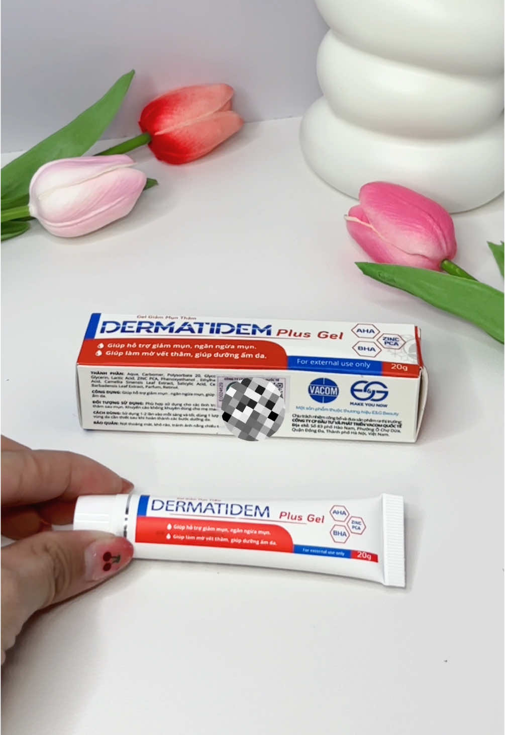 #CapCut Thử thách 7 ngày sử dụng chấm mụn nhà @Trị mụn Dermatidem @E&G Beauty Official #dermatidem #dermatidemplusgel #e&gbeauty #skincare #egbeauty #chammun #damun #review #koc #unboxing #beauty #makeup #oanhnguyenclothing #fypシ゚ #trending 