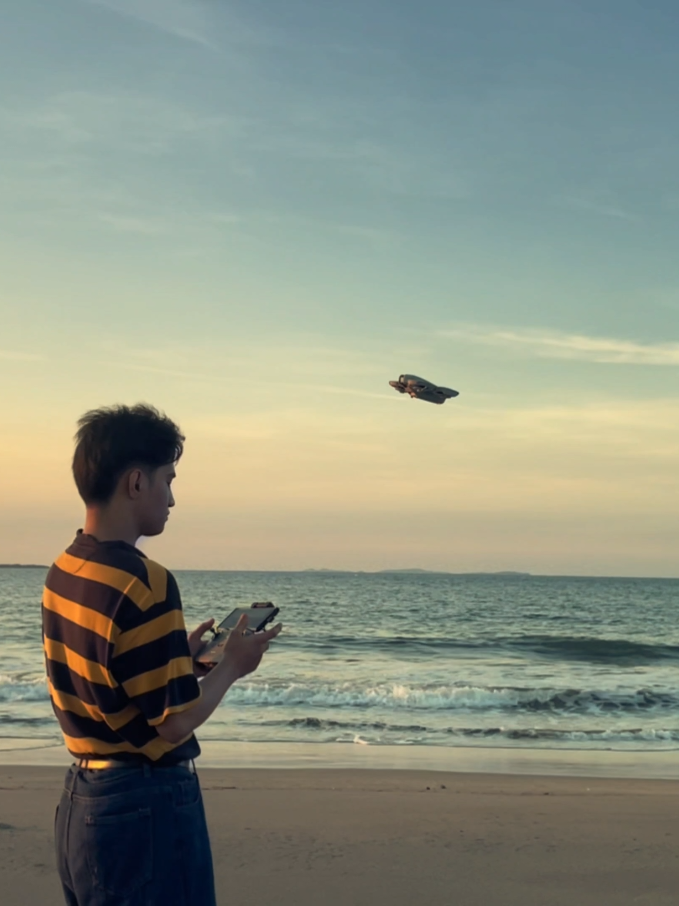 watch this sunset🌄 #sunset #alexwarren #viralsong #ocean #sea #drone #fyp #foryou #ordinary #dji 