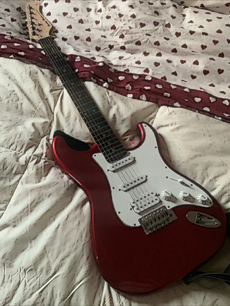 gempak sape yg boleh main gitar elektrik ni! #guitarelectric #guitar #lifeforce #hobby #fypage #fypシ゚ #xyzbca #vibes 