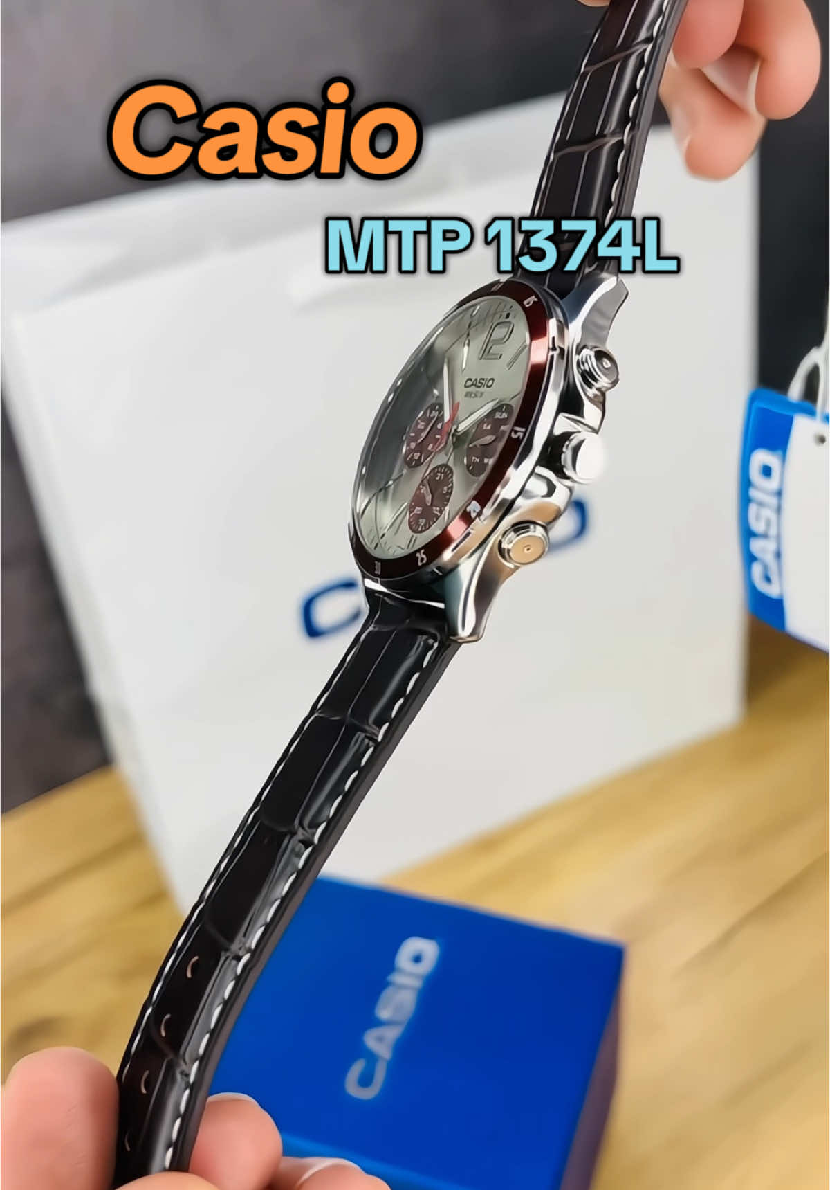 Siêu phẩm 6 kim đẹp quá anh em ạ. Giá mềm lắm chỉ 13xx #donghonam #donghodeotay #donghochinhhang #casio 