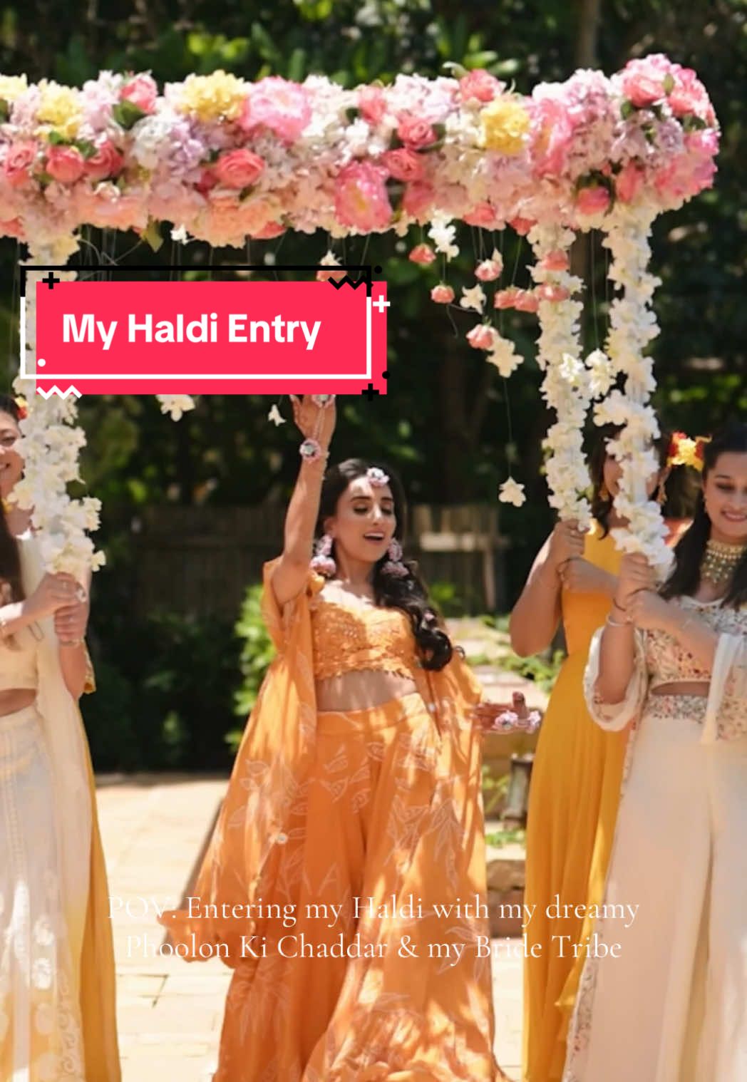 Entering my Haldi on this exact day 3 years ago 🔥🧡 #haldiceremony #haldi #indianwedding #weddingentrance #entrancedance #indianbride @WedMeGood 