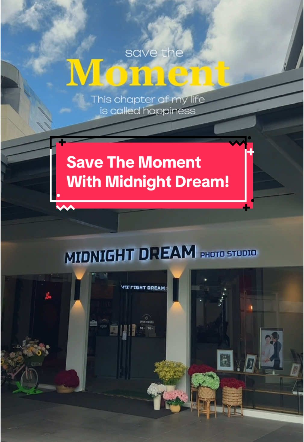 Save The Moment with us at the biggest concept studio in the Philippines! Midnight Dream Studio! Click link in bio! ✨✨✨ #midnightdream #midnightdreamstudio #photostudio #fyp #photography 