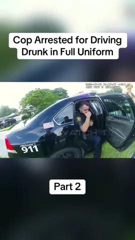 Cop Arrested for Driving Drunk in Full Uniform#cops #copsoftiktok #police #policeofficer #bodycam #crime #truecrime #truestory #foryou #fyp 