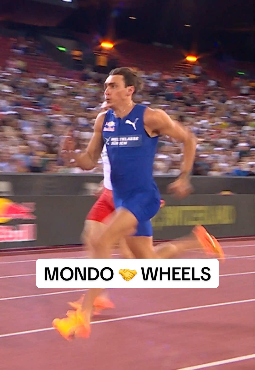 Remember when @Mondo Duplantis casually ran a 10.37 100m 👀 #fyp #athletics #sweden #sprinter #sports 