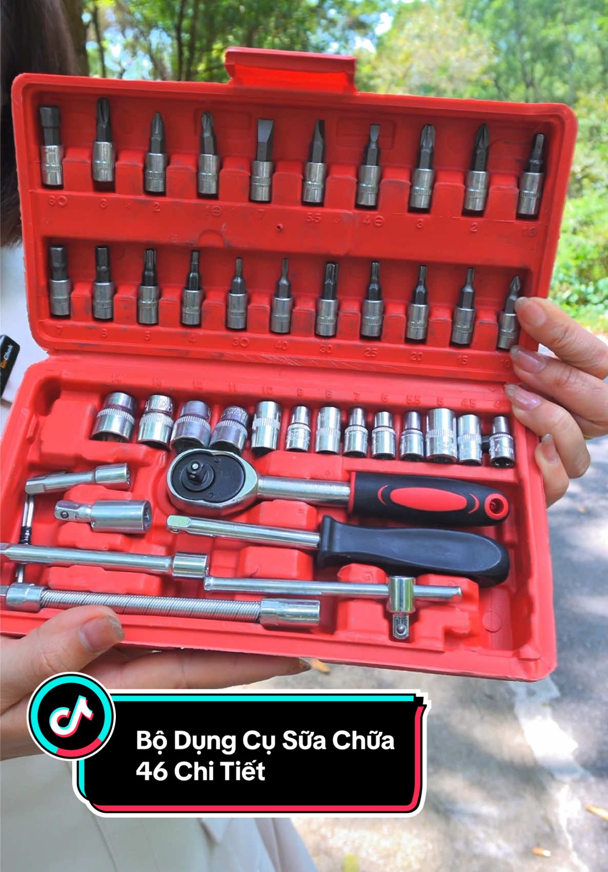 Bộ Dụng Cụ Sữa Chữa 46 Chi Tiết #taphoanhapao #bodungcusuachua #bodungcusuachuadanang #bodungcusuachua46chitiet #dungcusuachua #dungcusuaxe 