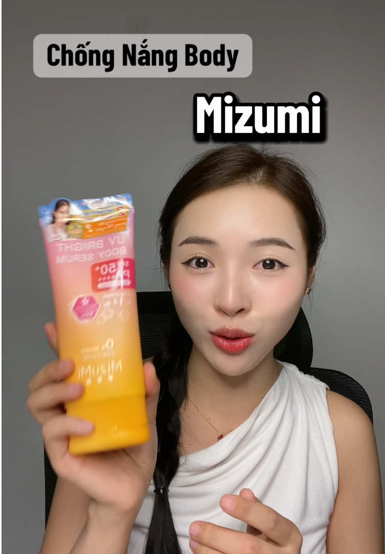 Chống nắng body mùa hè phải có Mizumi giá rẻ, chống nắng tốt #xuhuong #xuhuongtiktok #reviewlamdep #vananhonni #reviewmypham #kemchongnang #chongnangbody #chongnangbodymizumi #mizumi #mizumisunscreen #mizumichongnang #kemchongnangbody #kemchongnangbodymizumi #chongnang 