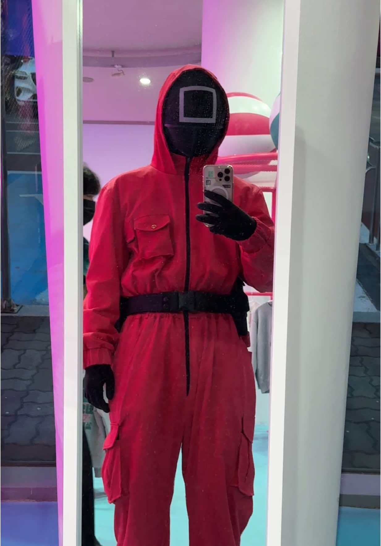Appearing in Squid Game? #pinksoldier #squidgame #cosplay #fyb 
