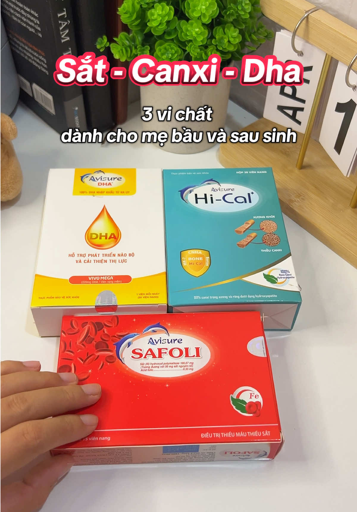 3 dưỡng chất sắt - canxi - dha cần thiết cho mẹ bầu và sau sinh. Các món nhớ bổ sung đầy đủ để bé phát triển toàn diện cho một thai kì nhé 🥰😍🙂#avisure #avisurehical #avisurebau #avisuresafoli #avisuredha #mebau #chamsocmebau #mebausausinh #mevabe #canxi #sathuuco #dha #xh #fdyツviral #tiktokviral #thanhhoakoc #thinhhanh #affiliatemarketing 