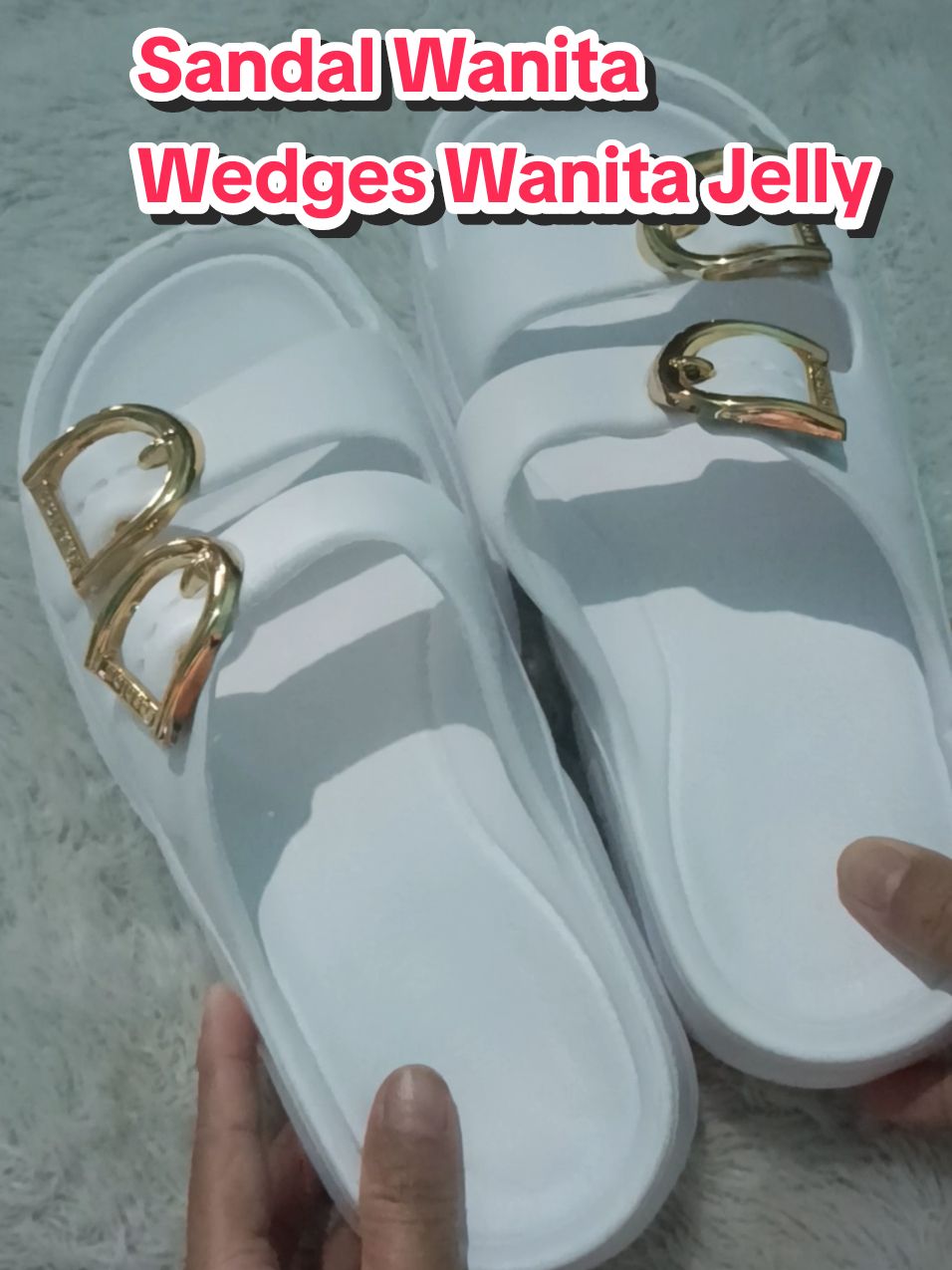 Sandal Wanita Wedges Wanita Jelly #sandal #sandalwanita #wedgeswanita #sandaljelly #wedgesjelly #sandals #sandalmurah #wedgesandals #wedgeswanita #wedgesimport #wedgesjelly #CuanTanpaBatas 
