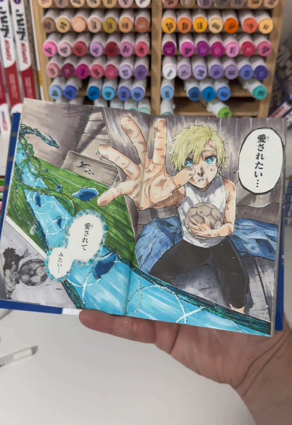 A really sad story 🥲💔#kaiser #michaelkaiser #sadstory #bluelockmanga #colormangapanel 