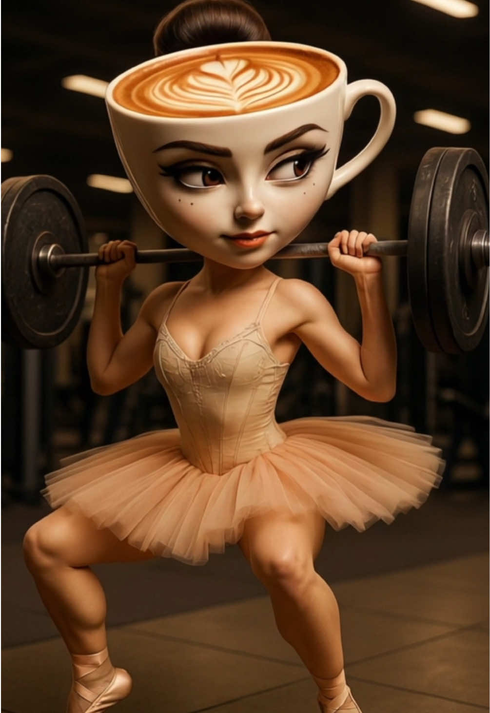 Italian brainrot in gym #brainrot #lirililarila #patapim #italianbrainrot 
