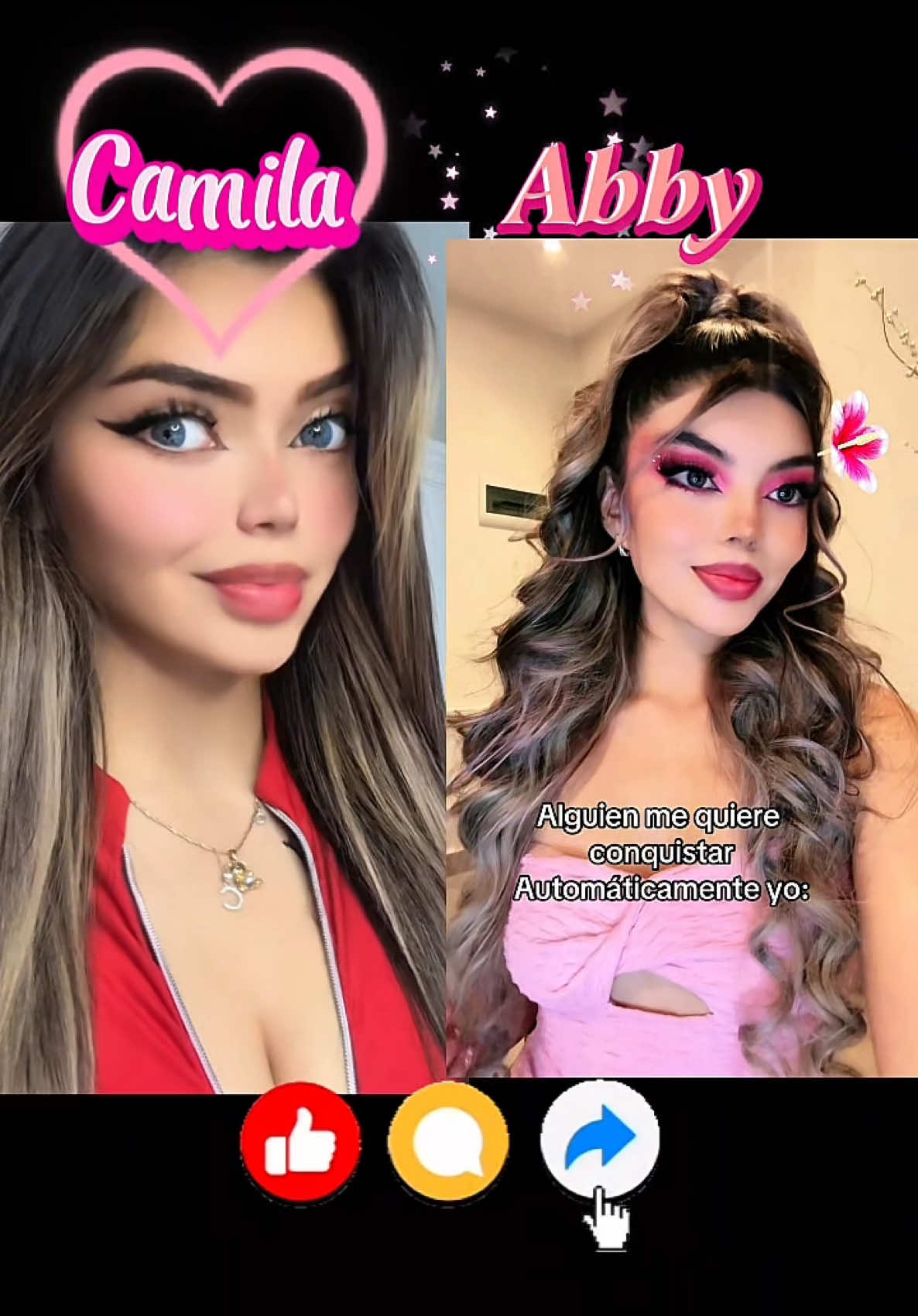 ¿La doble de Camila Idalgo?   La bailarina de Huellas por Siempre tiene su doble. #camilaidalgo #huellasporsiempre #gemelas #huellitas #abby #hermanas #doble 