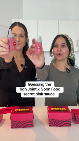 @noon and @HighJoint have teamed up to drop a delicious, limited-time menu — and it’s ✨all✨ about the secret pink sauce 👀💖 Think you can guess the mystery ingredient? You could win FREE burgers and fries for a whole year!! 🫨🍔🍟 🗓️ Only available until April 27 — exclusively on noon Food.