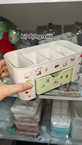 kệ đựng mini #kemini2tang #kệ #ketrangtribanhoc #kedecorbanhoc #kedungmypham #kedungbut #kệ đựng mỹ phẩm 
