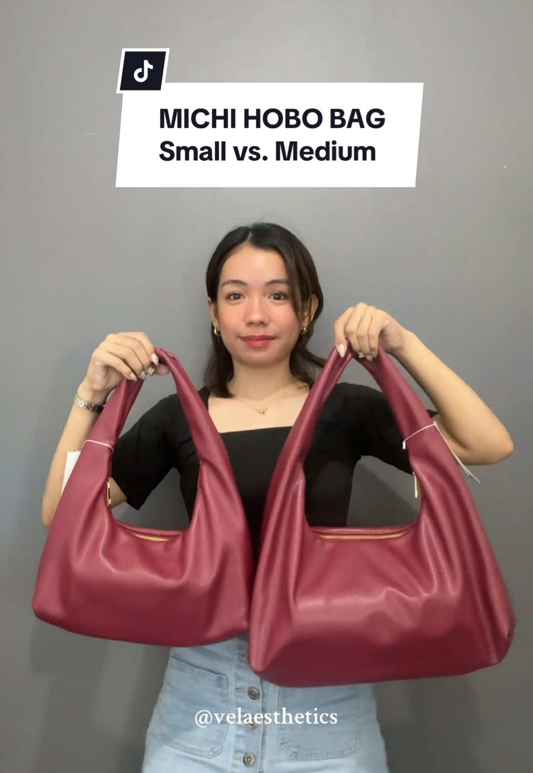 MICHI Hobo Bags restocked! ✨ #hobobag #michi #leatherbag #bagrecommendation 