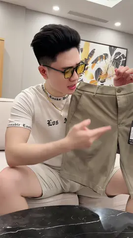 Quần Short Nam Kaki Cạp Cúc ME