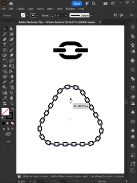 Adobe Illustrator 2025 Tips - How to create Pattern Brushes #ducthangds #designtools #illustratortutorial #illustration #illustratortricks #illustratorskills #illustratortips 