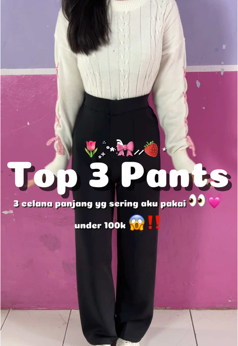 celana yang sering aku pakai, hijab friendly nii 🤩💓⁉️🤍 #fyp #fyppage #fyppppppppppppppppppppppp #outfitideas #murah #celana #celanawanita 