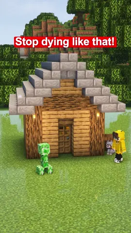 Minecraft Easy Defense Tower 🛡️#Minecraft #minecraftbuilding #minecrafttutorial