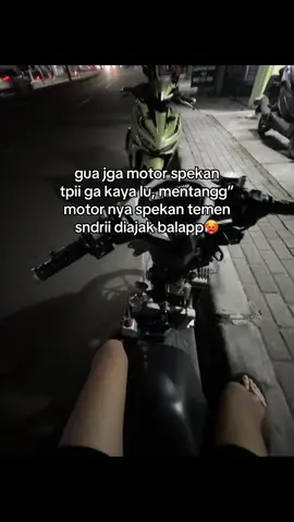 naik spek buat jejerin temen? mending buang aja motor nya🥵 #vavarioan 